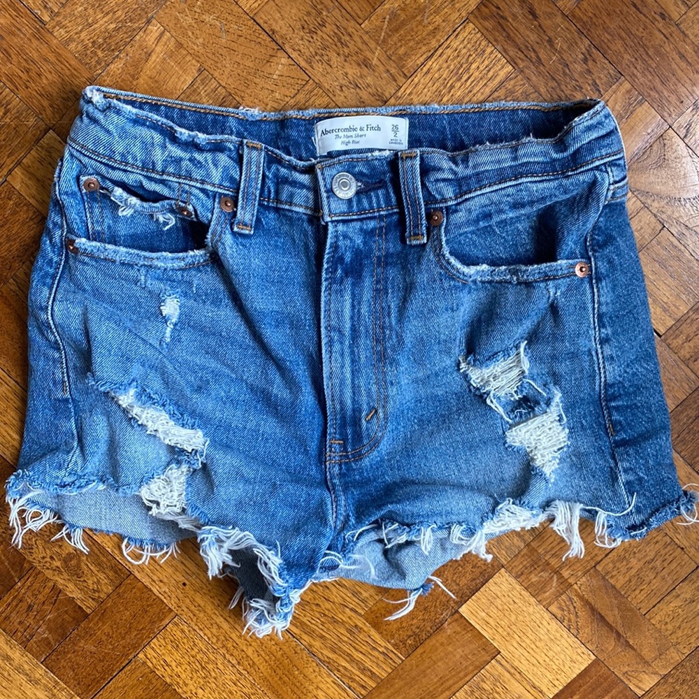 Abercrombie jean shorts